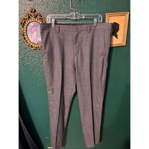 J.Crew Bowery Pants Mens 34 x30 Gray Wool Blend